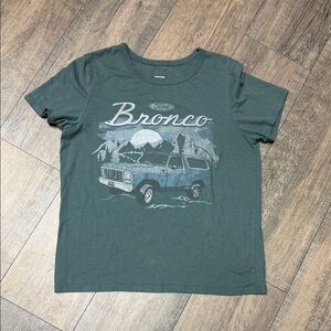 Ford Bronco Kids Forest Green Tee